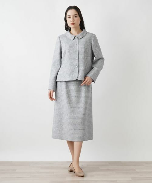 Leilian PLUS HOUSE / レリアンプラスハウス セットアップ | ツイードスーツセット | 詳細22