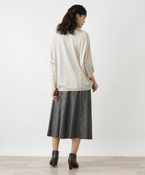 Leilian PLUS HOUSE / レリアンプラスハウス ミニ・ひざ丈スカート | 【店舗人気】フレアスカート【BOTTO GIUSEPPE】 | 詳細3