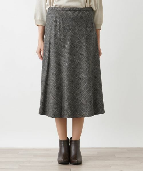 Leilian PLUS HOUSE / レリアンプラスハウス ミニ・ひざ丈スカート | 【店舗人気】フレアスカート【BOTTO GIUSEPPE】 | 詳細4