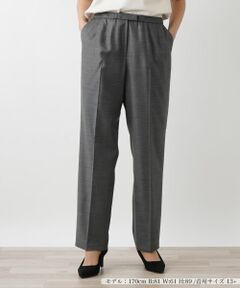 Leilian PLUS HOUSE / レリアンプラスハウス その他パンツ | センタープレスイージーパンツ