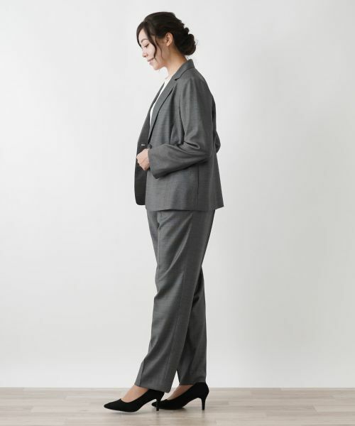 Leilian PLUS HOUSE / レリアンプラスハウス その他パンツ | センタープレスイージーパンツ | 詳細2