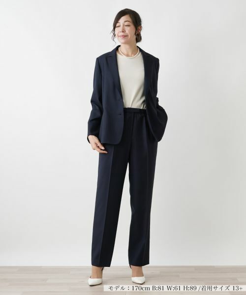 Leilian PLUS HOUSE / レリアンプラスハウス その他パンツ | センタープレスイージーパンツ | 詳細4