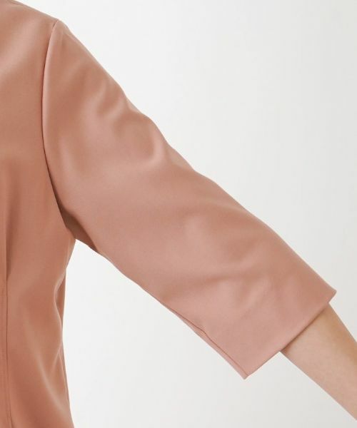 Leilian PLUS HOUSE / レリアンプラスハウス ドレス | キーネックワンピース | 詳細16