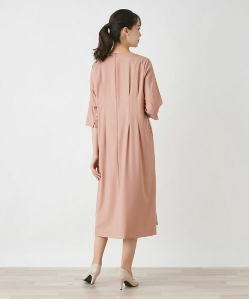 Leilian PLUS HOUSE / レリアンプラスハウス ドレス | キーネックワンピース | 詳細9