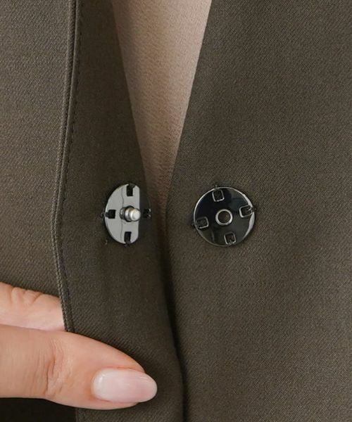 Leilian PLUS HOUSE / レリアンプラスハウス テーラードジャケット | Vネックベスト【BOURGE】 | 詳細4