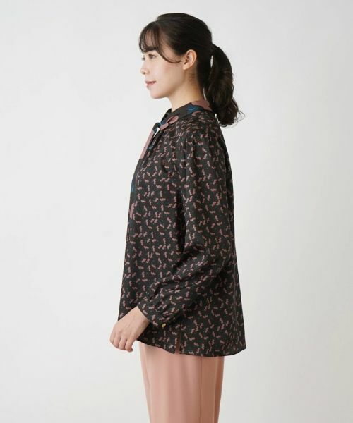 Leilian PLUS HOUSE / レリアンプラスハウス シャツ・ブラウス | ボウタイブラウス【BOURGE】 | 詳細5