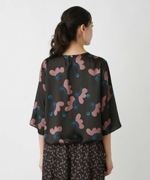 Leilian PLUS HOUSE / レリアンプラスハウス シャツ・ブラウス | フラワー柄ブラウス【BOURGE】 | 詳細6