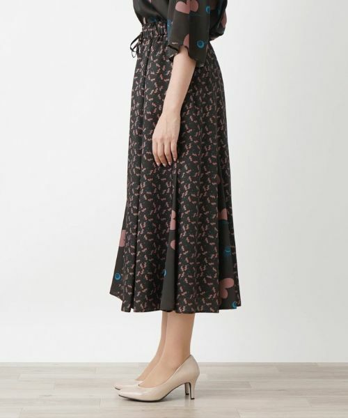 Leilian PLUS HOUSE / レリアンプラスハウス ミニ・ひざ丈スカート | ロング丈フレアスカート【BOURGE】 | 詳細5