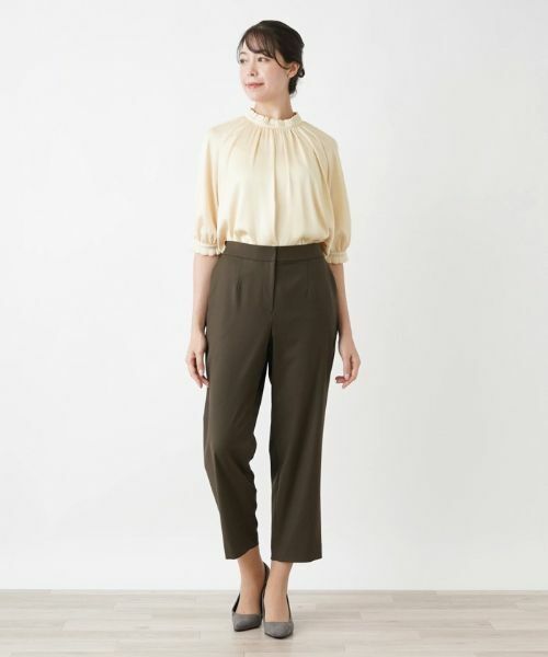 Leilian PLUS HOUSE / レリアンプラスハウス その他パンツ | テーパードパンツ【BOURGE】 | 詳細1