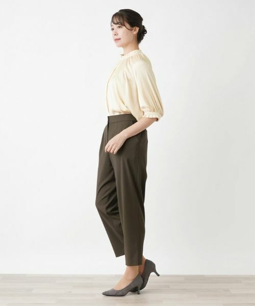 Leilian PLUS HOUSE / レリアンプラスハウス その他パンツ | テーパードパンツ【BOURGE】 | 詳細2
