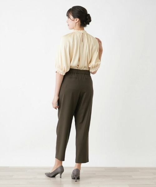 Leilian PLUS HOUSE / レリアンプラスハウス その他パンツ | テーパードパンツ【BOURGE】 | 詳細3
