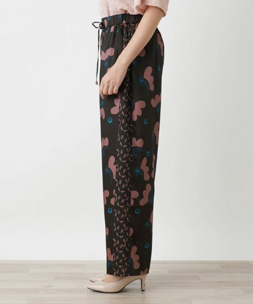 Leilian PLUS HOUSE / レリアンプラスハウス その他パンツ | フラワー柄ワイドパンツ | 詳細5