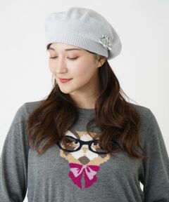 Leilian PLUS HOUSE / レリアンプラスハウス ハット | ニットベレー帽