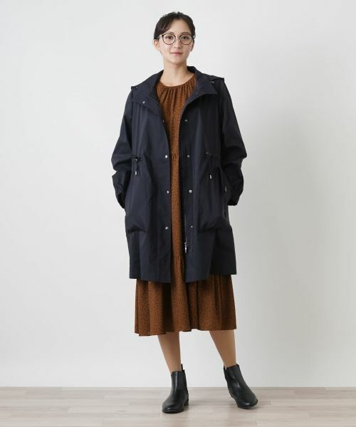 Leilian PLUS HOUSE / レリアンプラスハウス その他アウター | 【店舗人気】フーディーロングコート | 詳細1