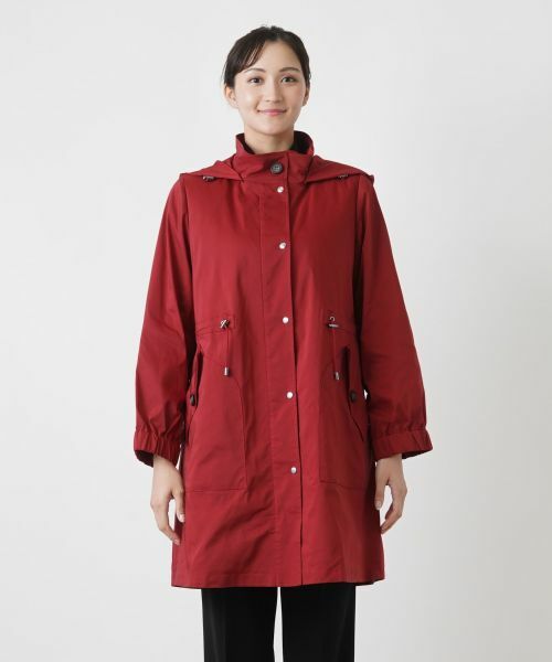 Leilian PLUS HOUSE / レリアンプラスハウス その他アウター | 【店舗人気】フーディーロングコート | 詳細12