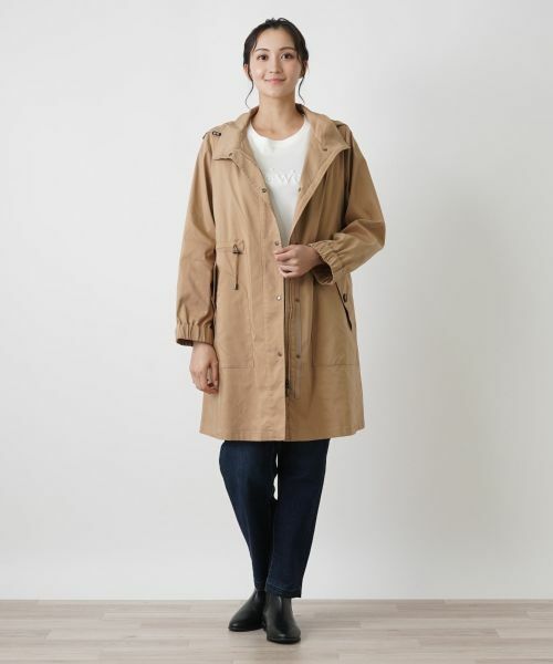 Leilian PLUS HOUSE / レリアンプラスハウス その他アウター | 【店舗人気】フーディーロングコート | 詳細5