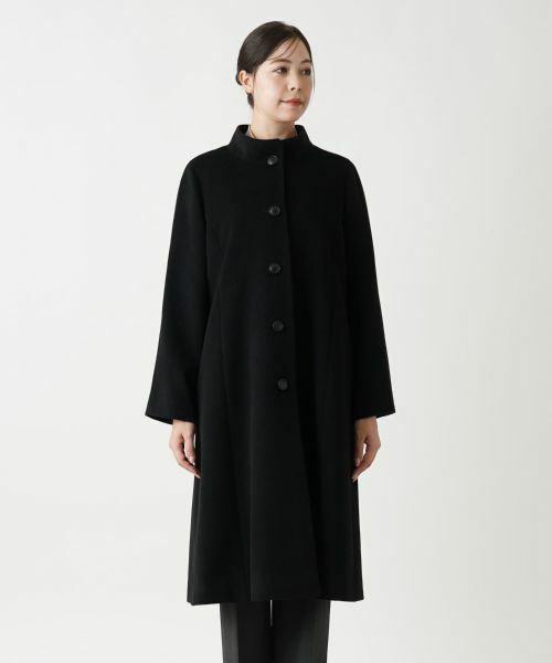 Leilian PLUS HOUSE / レリアンプラスハウス その他アウター | カシミヤハイネックコート【深喜毛織】 | 詳細4