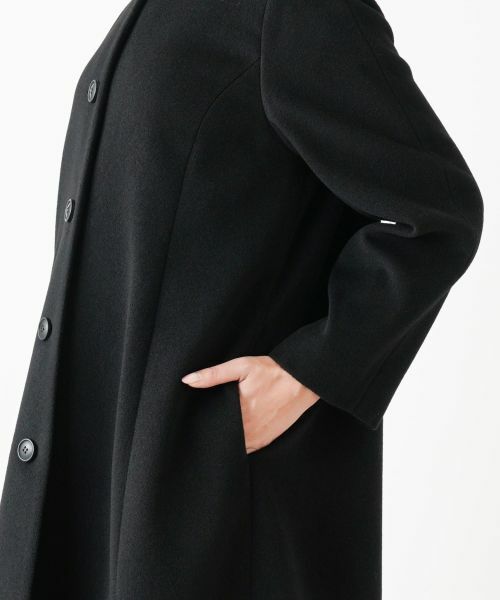 Leilian PLUS HOUSE / レリアンプラスハウス その他アウター | カシミヤハイネックコート【深喜毛織】 | 詳細9