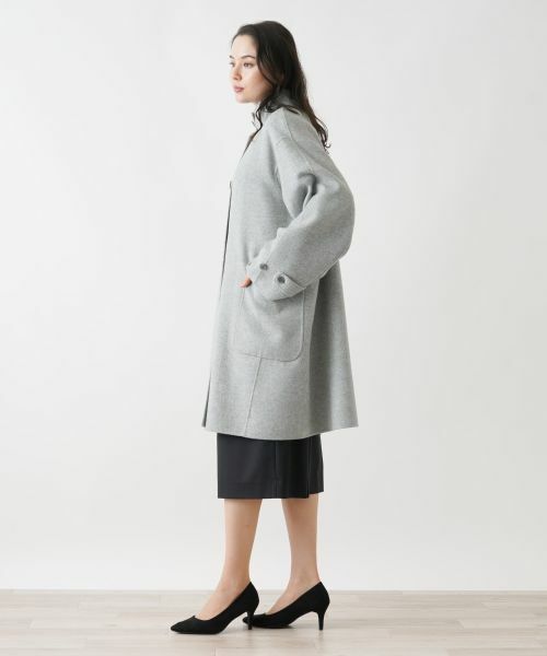 Leilian PLUS HOUSE / レリアンプラスハウス その他アウター | スタンドネックコート | 詳細2