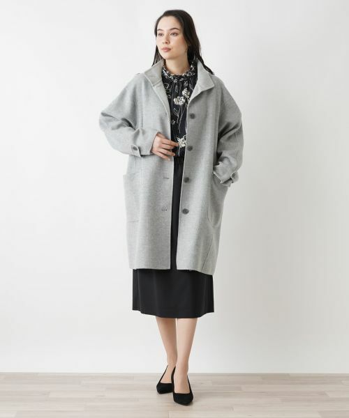 Leilian PLUS HOUSE / レリアンプラスハウス その他アウター | スタンドネックコート | 詳細4