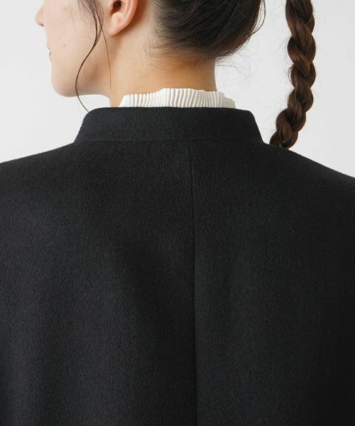 Leilian PLUS HOUSE / レリアンプラスハウス その他アウター | カシミヤスタンドカラーコート【深喜毛織 】 | 詳細11