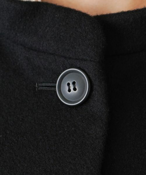 Leilian PLUS HOUSE / レリアンプラスハウス その他アウター | カシミヤスタンドカラーコート【深喜毛織 】 | 詳細12