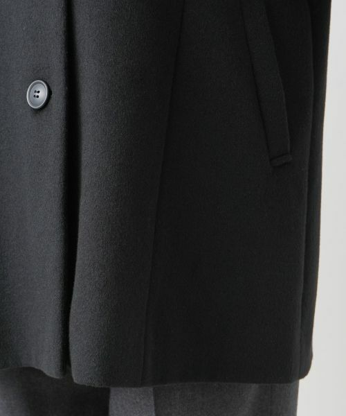Leilian PLUS HOUSE / レリアンプラスハウス その他アウター | カシミヤスタンドカラーコート【深喜毛織 】 | 詳細14