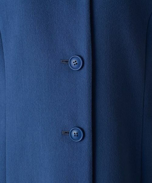 Leilian PLUS HOUSE / レリアンプラスハウス その他アウター | カシミヤスタンドカラーコート【深喜毛織 】 | 詳細22