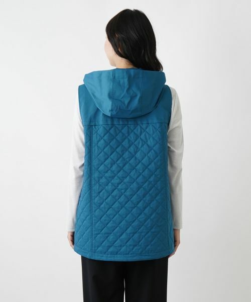 Leilian PLUS HOUSE / レリアンプラスハウス テーラードジャケット | キルティングフーディベスト | 詳細12