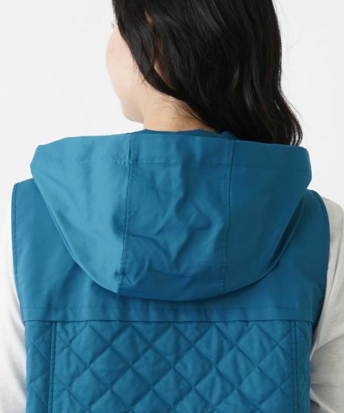 Leilian PLUS HOUSE / レリアンプラスハウス テーラードジャケット | キルティングフーディベスト | 詳細15