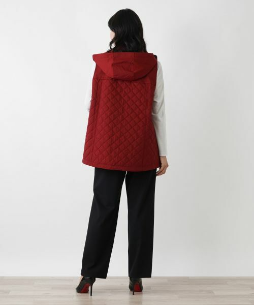 Leilian PLUS HOUSE / レリアンプラスハウス テーラードジャケット | キルティングフーディベスト | 詳細6