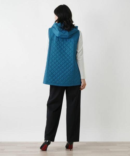 Leilian PLUS HOUSE / レリアンプラスハウス テーラードジャケット | キルティングフーディベスト | 詳細9