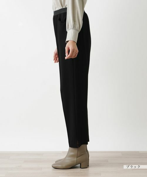 Leilian PLUS HOUSE / レリアンプラスハウス その他パンツ | センタープレスミドル丈パンツ【プラス企画】 | 詳細11