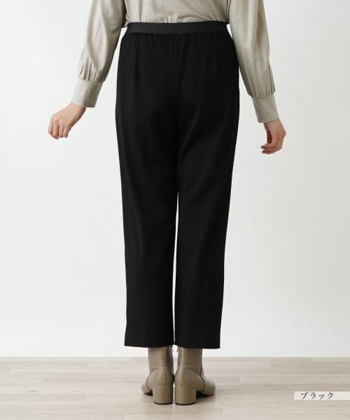Leilian PLUS HOUSE / レリアンプラスハウス その他パンツ | センタープレスミドル丈パンツ【プラス企画】 | 詳細12
