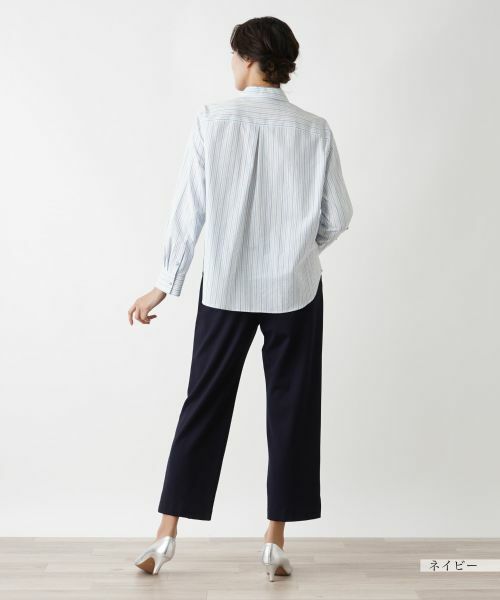 Leilian PLUS HOUSE / レリアンプラスハウス その他パンツ | センタープレスミドル丈パンツ【プラス企画】 | 詳細6