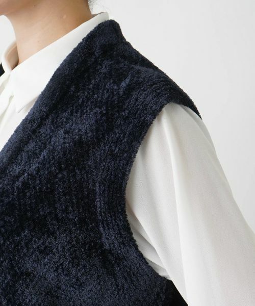 Leilian PLUS HOUSE / レリアンプラスハウス テーラードジャケット | Vネックベスト【BOURGE】 | 詳細12