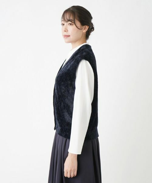 Leilian PLUS HOUSE / レリアンプラスハウス テーラードジャケット | Vネックベスト【BOURGE】 | 詳細8