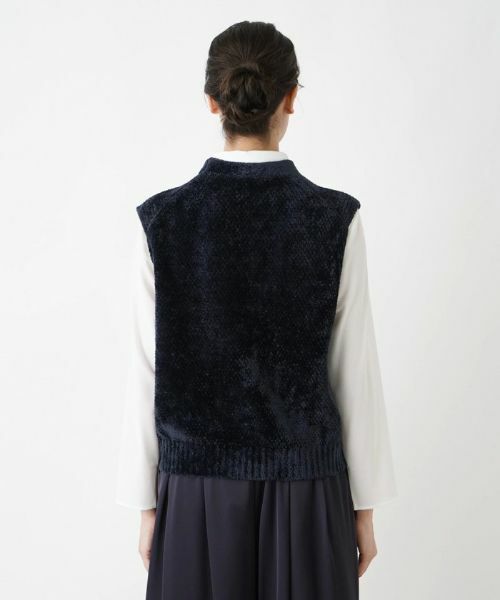 Leilian PLUS HOUSE / レリアンプラスハウス テーラードジャケット | Vネックベスト【BOURGE】 | 詳細9