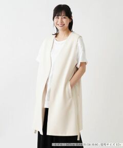 Leilian PLUS HOUSE / レリアンプラスハウス テーラードジャケット | ロングジレ【NEMIKA】