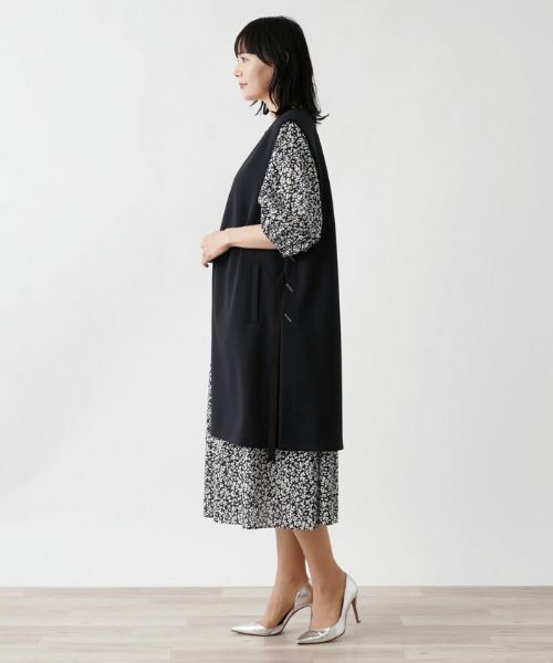 Leilian PLUS HOUSE / レリアンプラスハウス テーラードジャケット | ロングジレ【NEMIKA】 | 詳細2