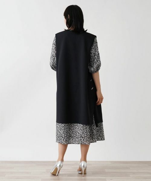 Leilian PLUS HOUSE / レリアンプラスハウス テーラードジャケット | ロングジレ【NEMIKA】 | 詳細3