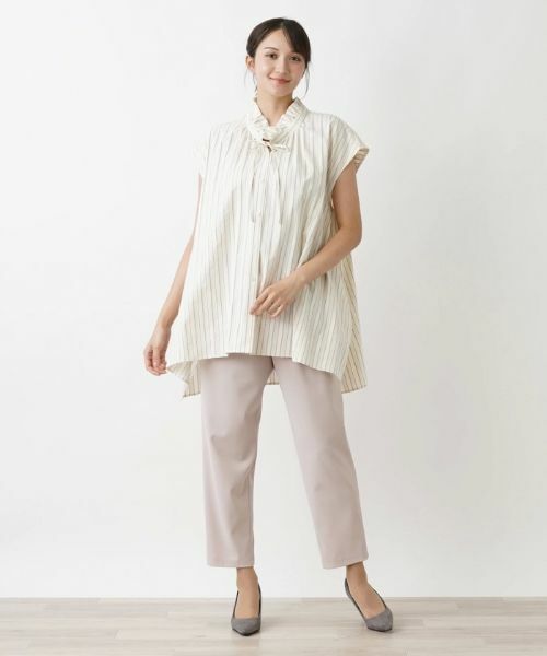 Leilian PLUS HOUSE / レリアンプラスハウス シャツ・ブラウス | フリルブラウス【NEMIKA】 | 詳細13