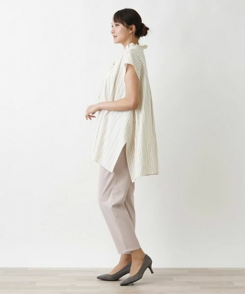 Leilian PLUS HOUSE / レリアンプラスハウス シャツ・ブラウス | フリルブラウス【NEMIKA】 | 詳細14