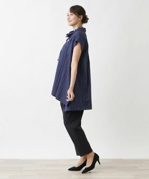 Leilian PLUS HOUSE / レリアンプラスハウス シャツ・ブラウス | フリルブラウス【NEMIKA】 | 詳細2