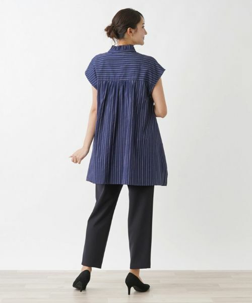 Leilian PLUS HOUSE / レリアンプラスハウス シャツ・ブラウス | フリルブラウス【NEMIKA】 | 詳細3