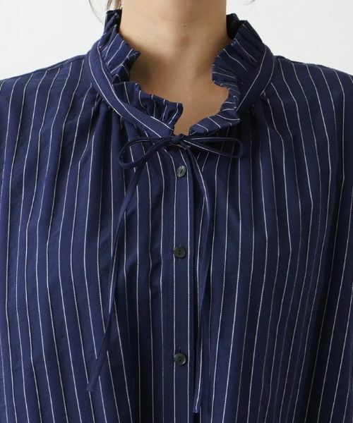 Leilian PLUS HOUSE / レリアンプラスハウス シャツ・ブラウス | フリルブラウス【NEMIKA】 | 詳細7