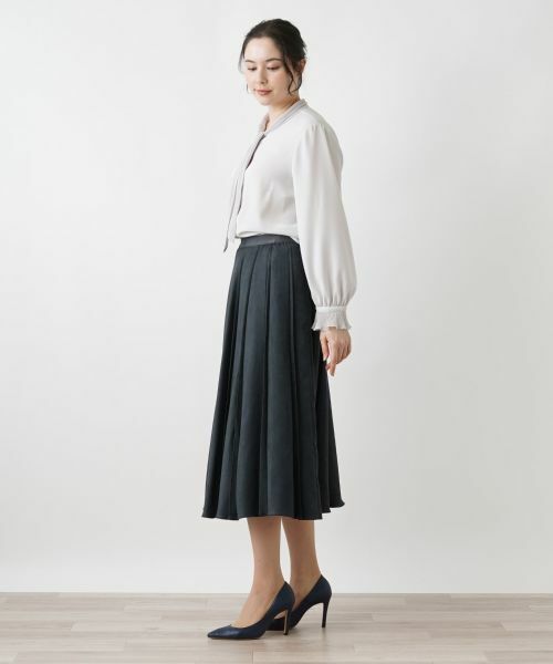 Leilian PLUS HOUSE / レリアンプラスハウス ロング・マキシ丈スカート | 【店舗人気】プリーツスカート | 詳細2