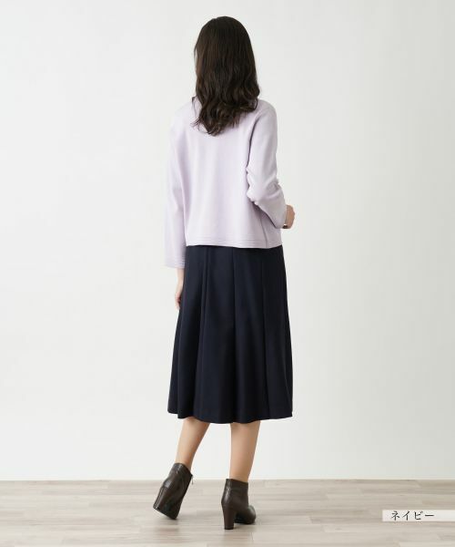 Leilian PLUS HOUSE / レリアンプラスハウス ミニ・ひざ丈スカート | フレアスカート | 詳細6