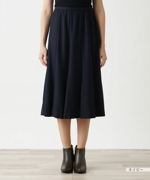 Leilian PLUS HOUSE / レリアンプラスハウス ミニ・ひざ丈スカート | フレアスカート | 詳細7