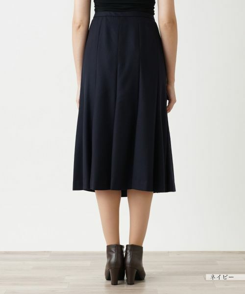 Leilian PLUS HOUSE / レリアンプラスハウス ミニ・ひざ丈スカート | フレアスカート | 詳細9